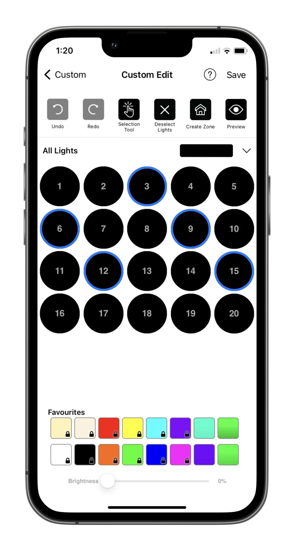 LED Light Pattern