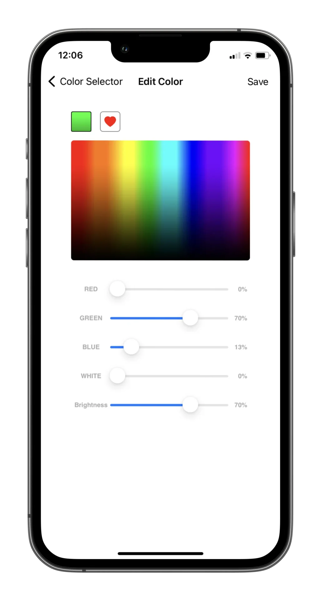 LED Light Pattern